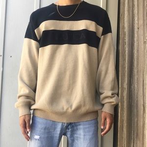 vintage nautica sweater